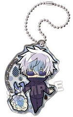 Satoru Gojo Jujutsu Kaisen Pita! Deformed Opening Acrylic Key Chain Key Chain [USED]