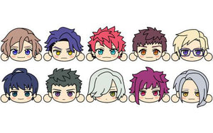 Banri Settsu, etc. A3! Lying Plush Toy Petit Vol.2 All 10 Types Set Key Ring [USED]