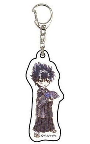 Hiei Yu Yu Hakusho Graph Art Design Acrylic Key Chain 10 New Year Ver. Key Chain [USED]