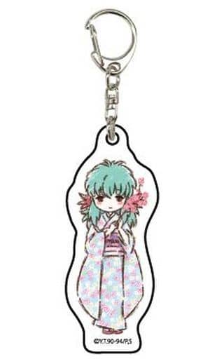 Yukina Yu Yu Hakusho Graph Art Design Acrylic Key Chain 10 New Year Ver. Key Chain [USED]