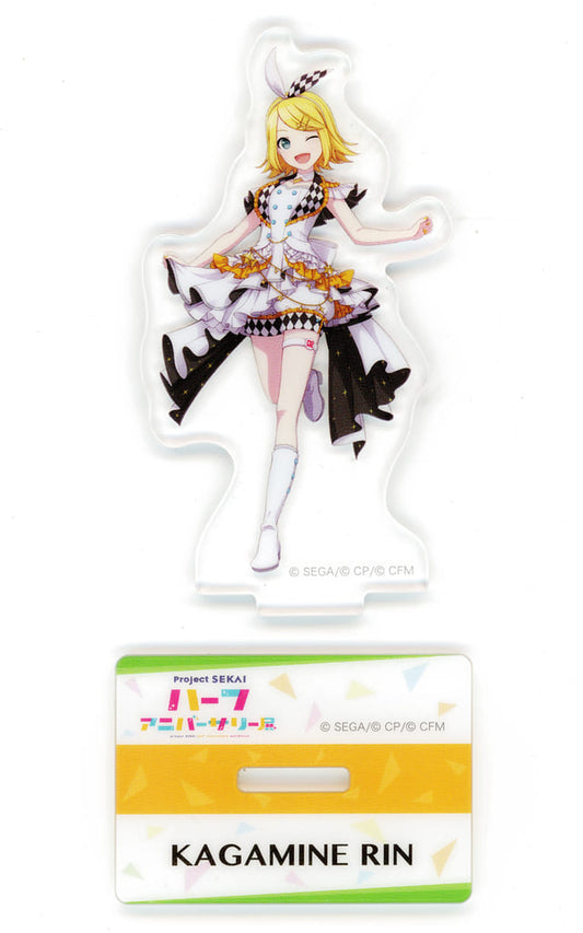Rin Kagamine Stage no Sekai Hatsune Miku: Colorful Stage! Acrylic Stand Collection MOREMORE JUMP! Half Anniversary Exhibition Limited Acrylic Stands [USED]