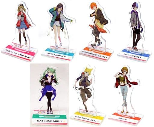 Kohane Azusawa, etc. Hatsune Miku: Colorful Stage! Acrylic Stand Collection Vivid Bad Squad Half Anniversary Exhibition Limited All 7 Types Set Acrylic Stands [USED]