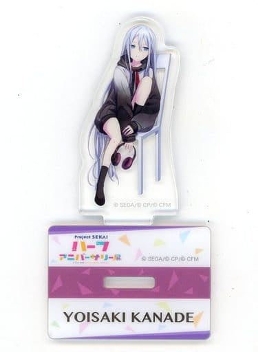Kanade Yoisaki Hatsune Miku: Colorful Stage! Acrylic Stand Collection 25-ji, Nightcord de. Half Anniversary Exhibition Limited Acrylic Stands [USED]