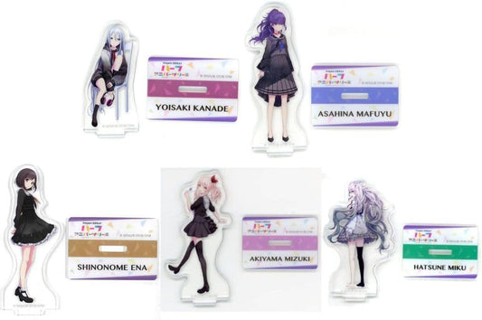 Kanade Yoisaki, etc. Hatsune Miku: Colorful Stage! Acrylic Stand Collection 25-ji, Nightcord de. Half Anniversary Exhibition Limited All 5 Types Set Acrylic Stands [USED]