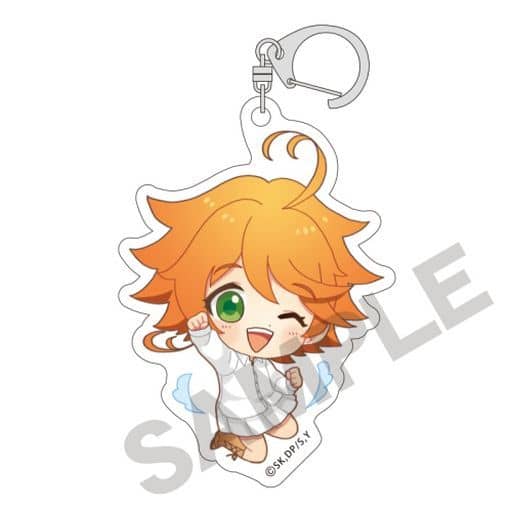 Emma The Promised Neverland Pyon Chara Acrylic Key Chain Key Chain [USED]