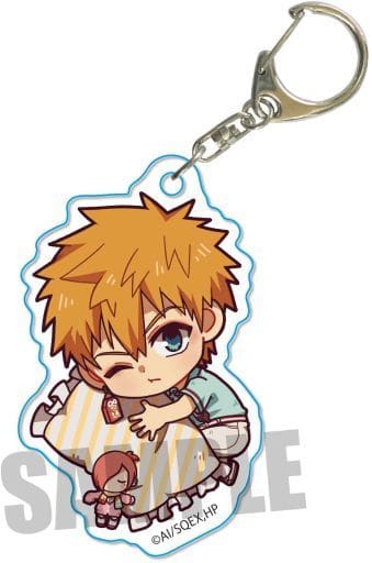 Kou Minamoto Toilet Bound Hanako kun Gyugyutto Acrylic Key Chain Good Night Ver. Key Ring [USED]