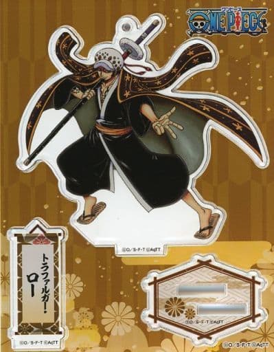 Trafalgar Law One Piece Wano Country 2020 Acrylic Stand Charm Tokyo One Piece Tower Straw Store & Tongari Store Limited Mugiwara Store And Tongari Store Limited Charm [USED]
