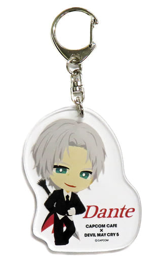 Devil May Cry 5 Dante Trading Acrylic Keychains Part 2 CAPCOM CAFE AEON Lake Town Exclusive Keychains [USED]