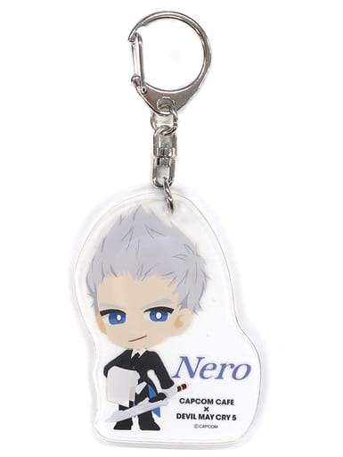Devil May Cry 5 Nero Trading Acrylic Keychains Part 2 CAPCOM CAFE AEON Lake Town Exclusive Keychains [USED]