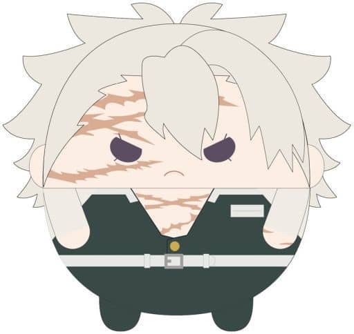 Sanemi Shinazugawa Demon Slayer: Kimetsu no Yaiba Fluffy Kororin 6 Key Ring [USED]