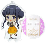 Tomoyo Daidouji Cardcaptor Sakura Trading Acrylic Stand Key Chain animate cafe Limited Key Chain [USED]