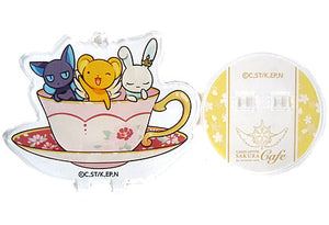 Kero-chan Spinel Sun Momo Cardcaptor Sakura Trading Acrylic Stand Key Chain animate cafe Limited Key Chain [USED]