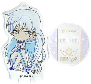 Moon Cardcaptor Sakura Trading Acrylic Stand Key Chain animate cafe Limited Key Chain [USED]