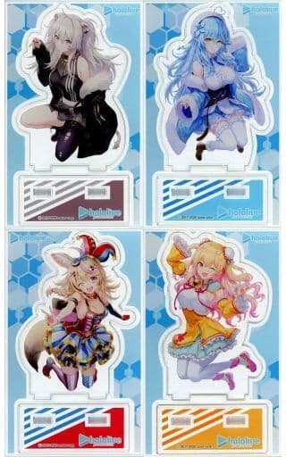 Shishiro Botan, etc. VTuber Hololive Acrylic Stand Molly Online Exclusive Vol.3 All 4 Types Set Acrylic Stands [USED]