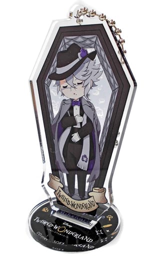 Azul Ashengrotto Disney: Twisted-Wonderland Trading Acrylic Stand Key Chain Door Ver. Key Chain [USED]