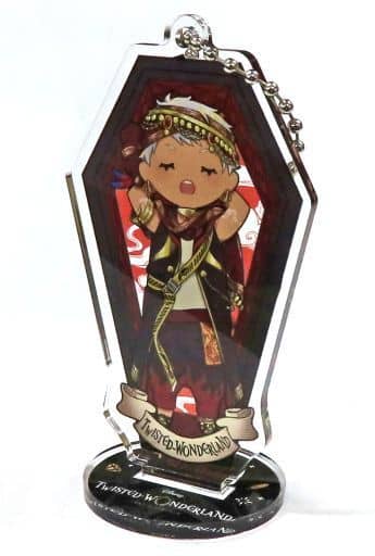 Kalim Al-Asim Disney: Twisted-Wonderland Trading Acrylic Stand Key Chain Door Ver. Key Chain [USED]