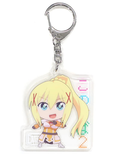 Darkness KonoSuba: God's Blessing on This Wonderful World! 2 Acrylic Key Chain Key Chain [USED]