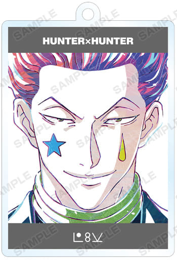 Hisoka Hunter x Hunter Ani-Art Trading Acrylic Key Chain Part 2 Key Chain [USED]