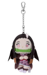 Nezuko Kamado Demon Slayer: Kimetsu no Yaiba Chokkori-san Plush Key Chain Plush Toys [USED]