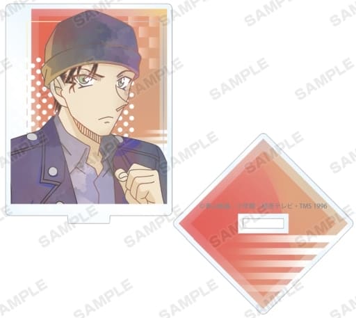 Shuichi Akai Detective Conan Ani-Art Part 5 Trading Acrylic Keychain Acrylic Stand [USED]