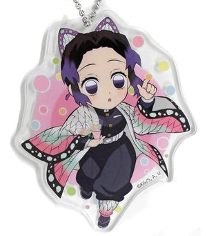 Shinobu Kocho Kagawa Demon Slayer: Kimetsu no Yaiba Local SD Acrylic Charm Total Concentration Exhibition Kagawa Venue Limited Charm [USED]