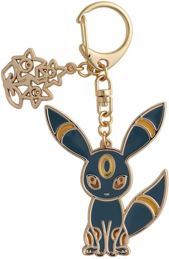 Umbreon Pokemon Eievui Collection BK Metal Keychain Pokemon Center Limited Key Chain [USED]