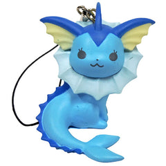 Vaporeon Pokemon Pokemon Love It's Demo Miniature Strap Collection 2018 Key Chain [USED]