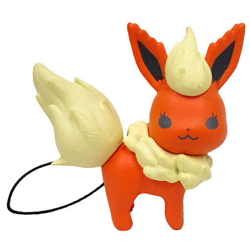 Flareon Pokemon Pokemon Love It's Demo Miniature Strap Collection 2018 Key Chain [USED]