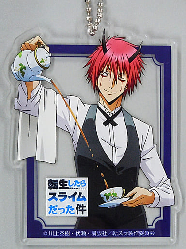 Benimaru That Time I Got Reincarnated as a Slime Default Style Acrylic Key Ring Princess Cafe Limited Key Chain [USED]