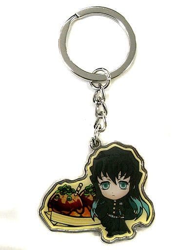 Muichirou Tokitou Takoyaki 2 Demon Slayer: Kimetsu no Yaiba Metal Key Chain Osaka Limited Key Ring [USED]