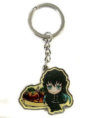 Muichirou Tokitou Takoyaki 2 Demon Slayer: Kimetsu no Yaiba Metal Key Chain Osaka Limited Key Ring [USED]