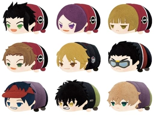 Jun Arashiyama, etc. World Trigger Mochimochi Mascot Vol.2.1 All 9 Types Set Key Ring [USED]