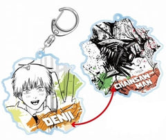 Chainsaw Man Denji Changing Keychain Keychains [USED]
