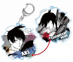 Chainsaw Man Aki Hayakawa Changing Keychain Keychains [USED]