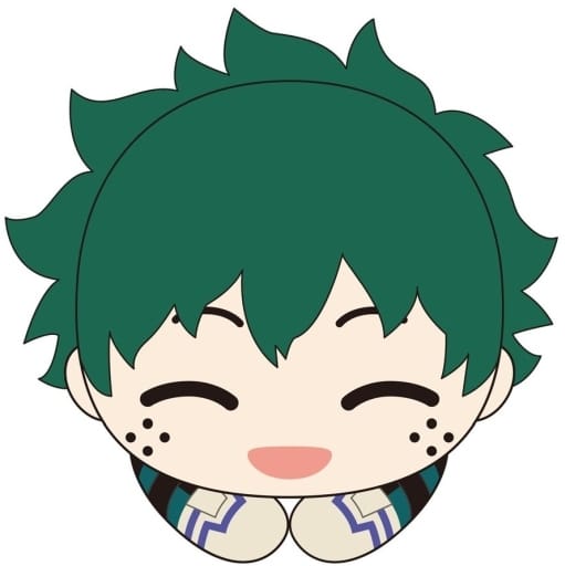 My Hero Academia Izuku Midoriya Smiling Ver. Hagu Chara Collection 2 Mascot [USED]