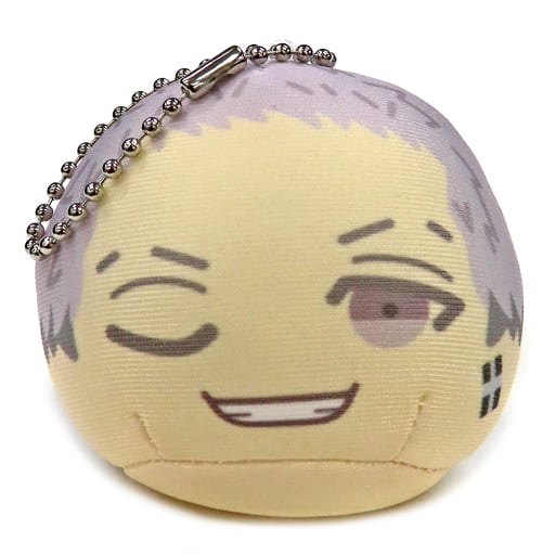 Takashi Mitsuya Wink Ver. Tokyo Revengers Omanjuu Niginigi Mascot Animega & Sofmap Limited Box Purchase Privilege Key Ring [USED]