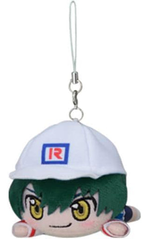 Ryoma Echizen The New Prince of Tennis Lying Plush Toy Petit Key Ring [USED]