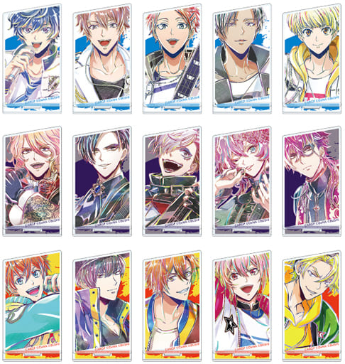 Ren Nanahoshi, etc. Argonavis from BanG Dream! AAside Ani-Art Part 2 Trading Acrylic Keychain Ver.A All 15 Types Set Acrylic Stand [USED]