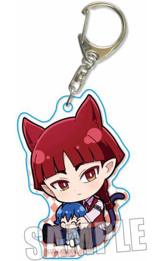 Opera Welcome to Demon School! Iruma kun Gyugyutto Acrylic Key Chain Part2 Key Ring [USED]