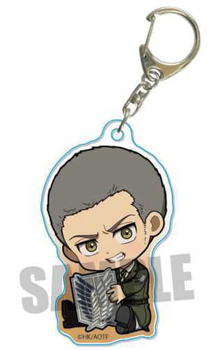 Connie Springer Attack on Titan Gyugyutto Acrylic Key Chain Key Chain [USED]