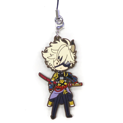 Onimaru Kunitsuna Touken Ranbu ONLINE TORUPAKA! Suger Pochette Rubber Charm Charm [USED]
