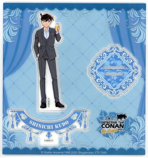 Shinichi Kudo Detective Conan Acrylic Stand Detective Conan Cafe Shanghai 2020 Exclusive Acrylic Stand [USED]