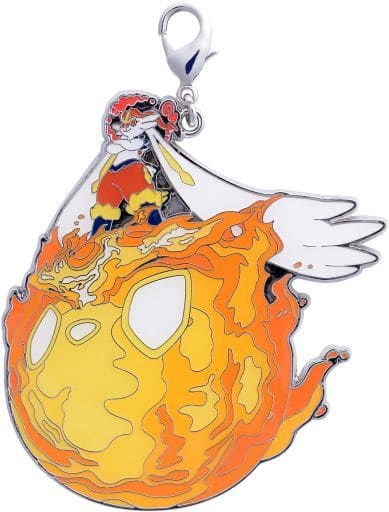 Gigantamax Cinderace Pokemon Metal Charm Pokemon Center Limited Charm [USED]