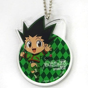 Gon Freecss Fishing Rod Hunter x Hunter Acrylic Key Chain Online Real Escape Game: Hunter x Hunter Hengen Jizai no Meikyu kara no Dasshutsu Limited Key Chain [USED]