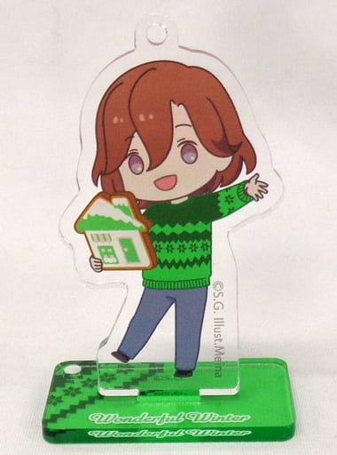 Reiji Kotobuki Uta no Prince Sama Acrylic Keychain Collection with Stand Wonderful Winter Chibi Chara Ver. Shining Store 2020 Limited Key Chain [USED]