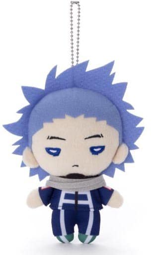 Hitoshi Shinso My Hero Academia Nitotan Plush Toy with Ball Chain Key Chain [USED]
