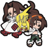 You Asakura Hao Shaman King Buddycolle Rubber Mascot Key Ring [USED]