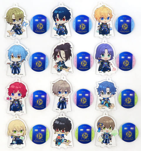 Faust, etc. Promise of Wizard Trading Acrylic Stand Key Chain B Eastern, Western, Southern Country animate cafe Limited All 12 Types Set Key Chain [USED]