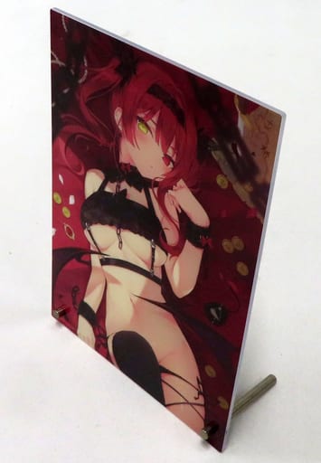 Houshou Marine VTuber Hololive Original Illustration Birthday Commemorative Acrylic Panel Birthday Anniversary 2020 Included in Complete Merchandise Set Acrylic Stands [USED]