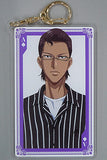 Eishiro Kite Newly Drawn Illustration Trump Motif Plain Clothes Ver. The New Prince of Tennis Double-Sided Big Acrylic Key Chain Key Ring [USED]